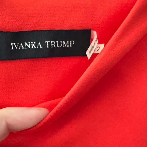 Ivanka Trump Vibrant Red Midi Dress - Picture 7 of 7